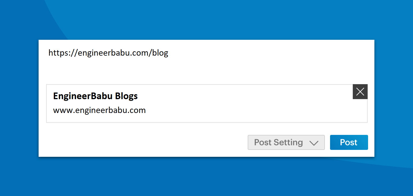 EngineerBabu React Js Social Sharing EngineerBabu React Js Social Sharing