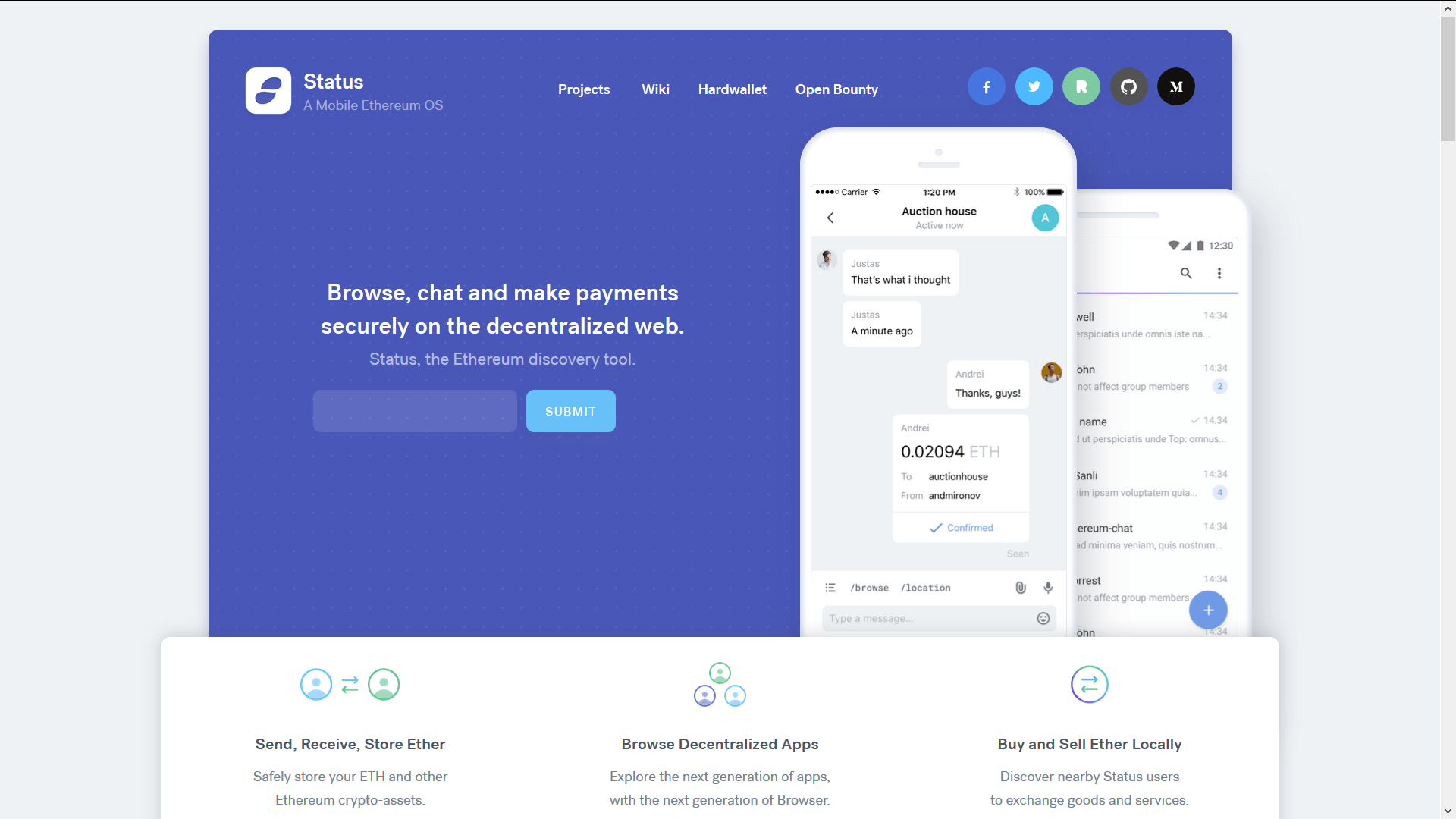 Decentralized Applications